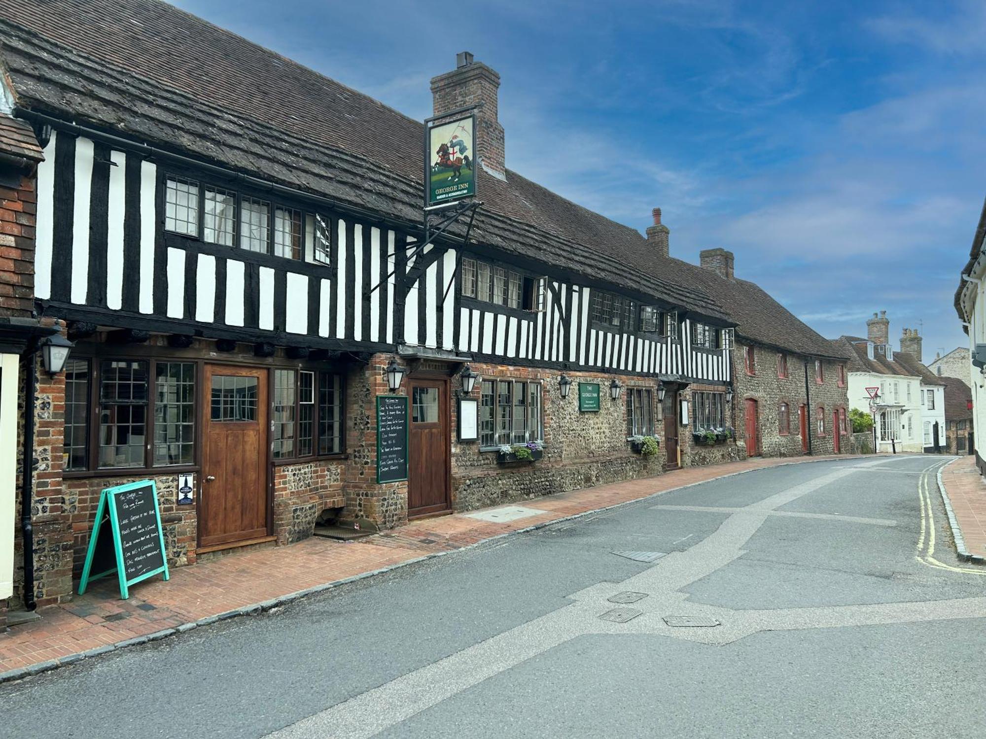 The George Inn Alfriston Extérieur photo